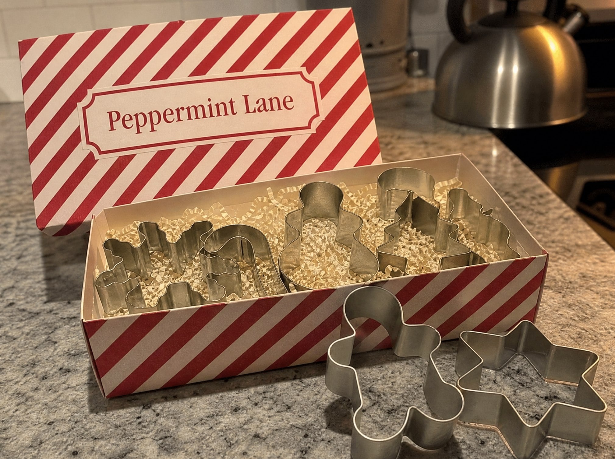 Cookie cutters with logo shape — customer photo