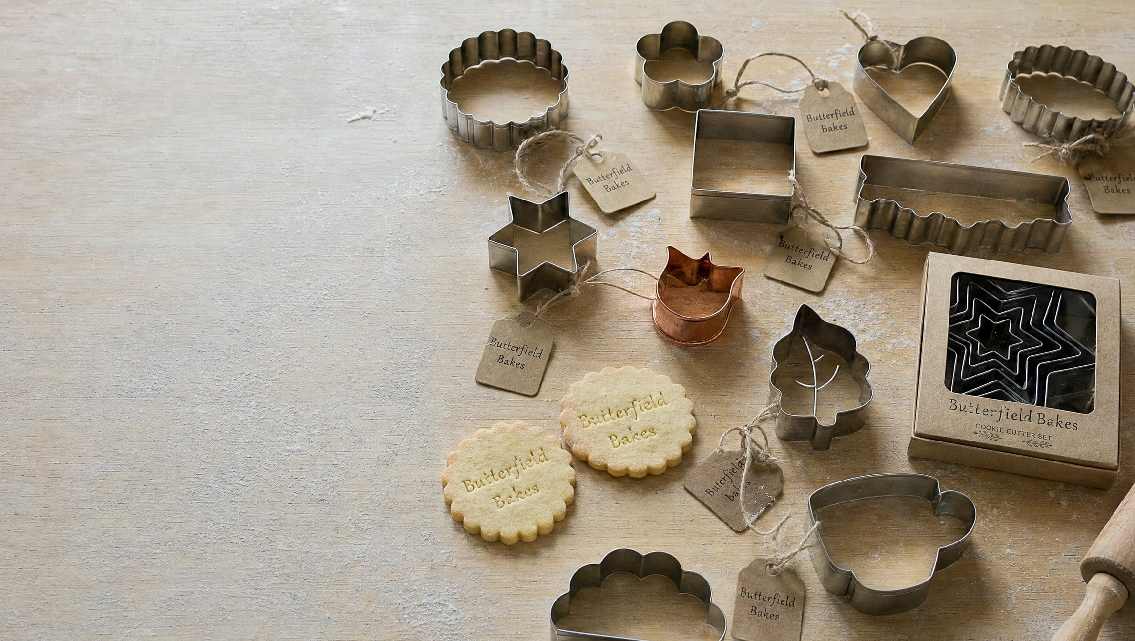 Custom printed cookie cutters with logo