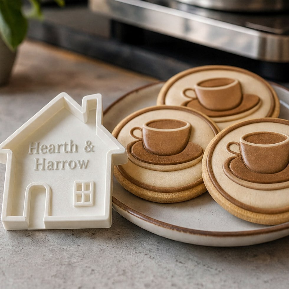 Customized cookie cutters for cafes and restaurants